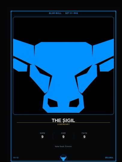 The Sigil — Legendary. Same head. Forever.