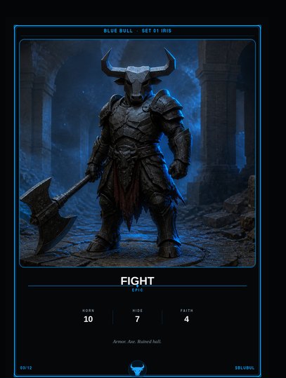 Fight — Epic. Armor. Axe. Ruined hall.