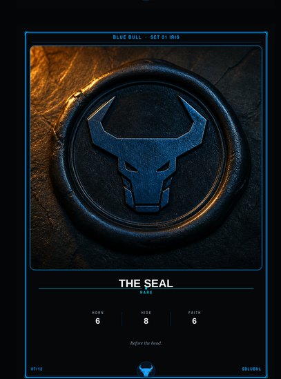 The Seal — Rare. Before the head.